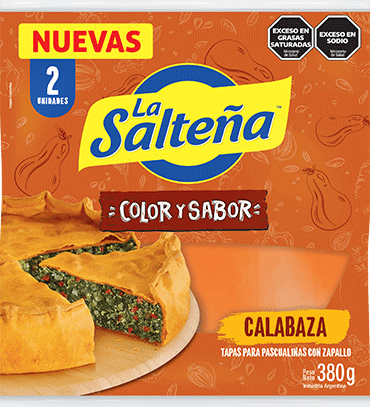 Tapas Pascualina Sabor Calabaza La Salteña 380 g
